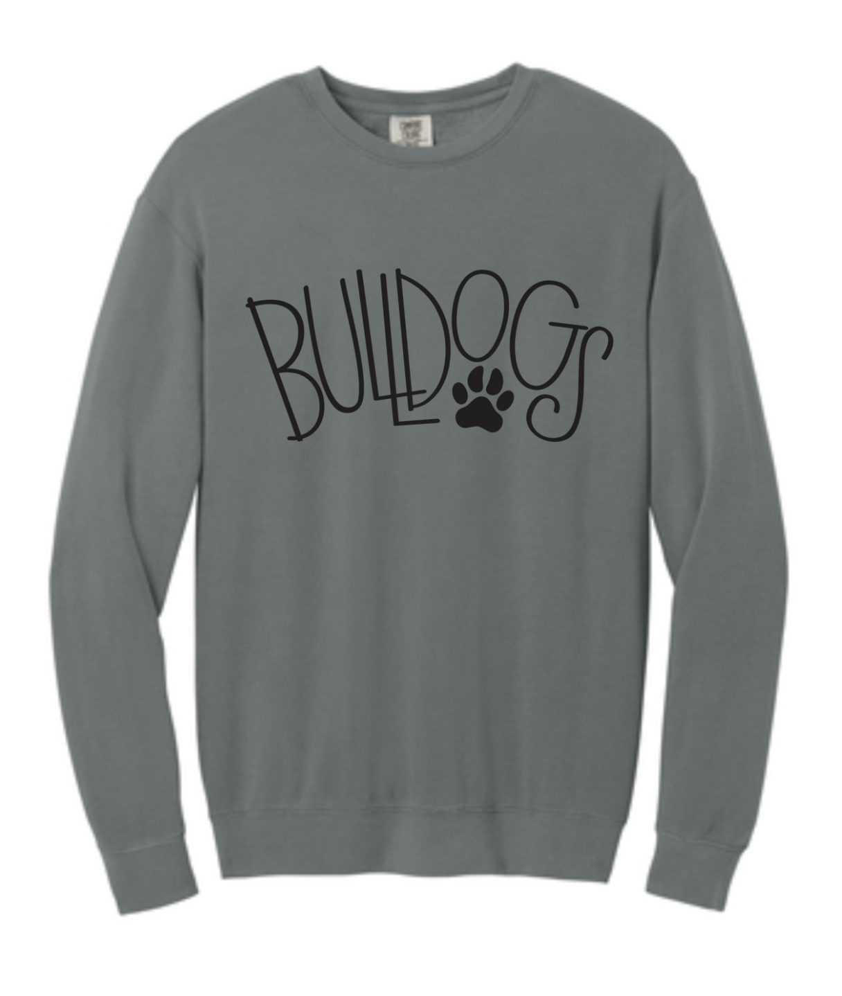 "Bulldogs" Comfort Color Crewneck