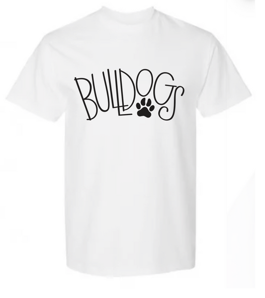 "Bulldogs" Comfort Color T-Shirt